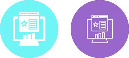 Rank website Vector Icon