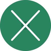Crose Creative Icon Design vector