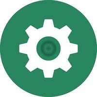 Cog Creative Icon Design vector