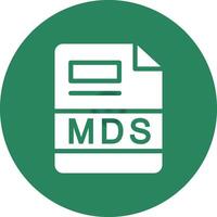 MDS Creative Icon Design vector
