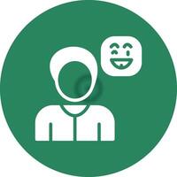 Joyful Creative Icon Design vector