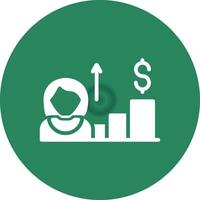 Income Creative Icon Design vector