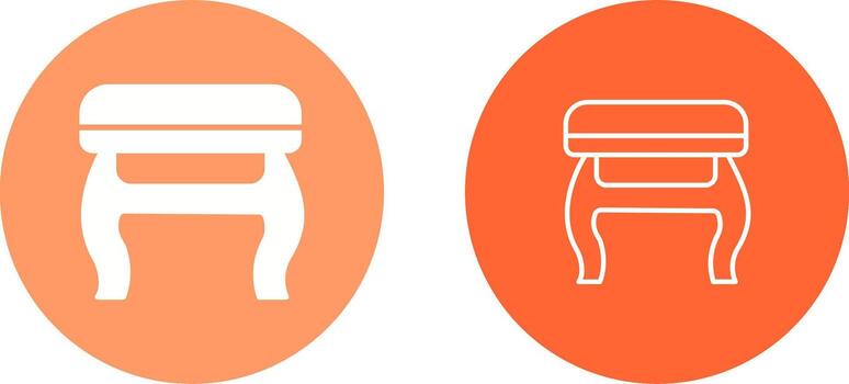 Stool Vector Icon