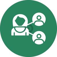 Team Network Creative Icon Design vector
