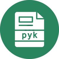 pyk Creative Icon Design vector