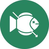 Spearfishing Creative Icon Design vector