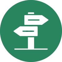 Directions Creative Icon Design vector