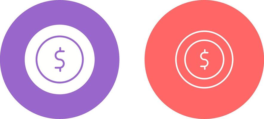 Coins Vector Icon