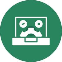 QA Testing Creative Icon Design vector