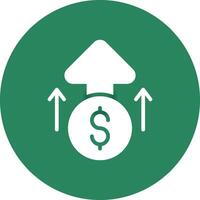 Profit Creative Icon Design vector