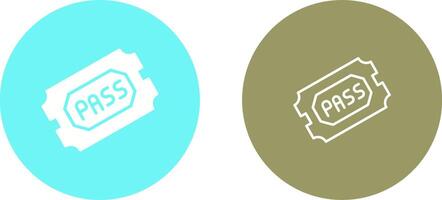 Passes Vector Icon
