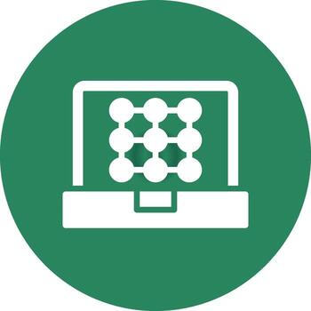 Pattern Recognition Creative Icon Design vector