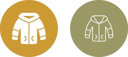 Winter Jacket Vector Icon