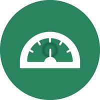 Speedometer Creative Icon Design vector