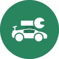 Car Service Creative Icon Design vector