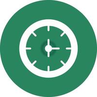 Clock Creative Icon Design vector