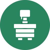 Side Table Creative Icon Design vector