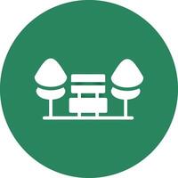 Park Creative Icon Design vector