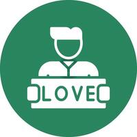 diseño de icono creativo de amor vector