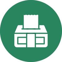 Tissue Paper Creative Icon Design vector