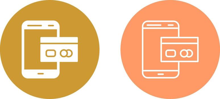 icono de vector de método de pago