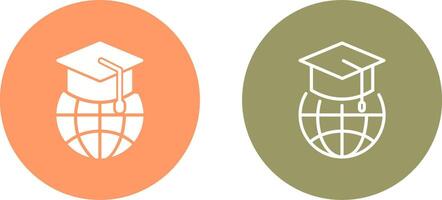 Global Education Vector Icon