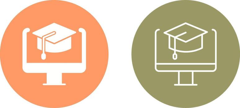 Elearning Vector Icon