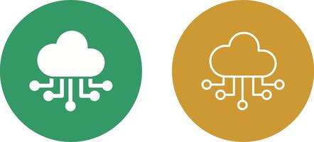 Cloud Computing Vector Icon