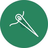 Needle Creative Icon Design vector