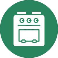 Oven Creative Icon Design vector
