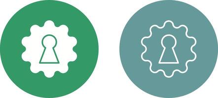 Key Hole Vector Icon