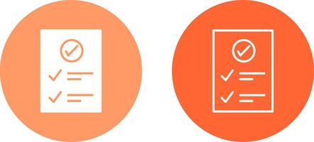 Check Up List Vector Icon