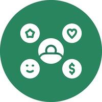 Customer Service Creative Icon Design vector