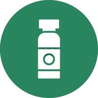 diseño de icono creativo de botella de agua vector