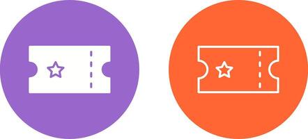 Ticket Vector Icon