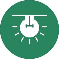 Light Bulb Creative Icon Design vector