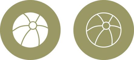 Beach Ball Vector Icon