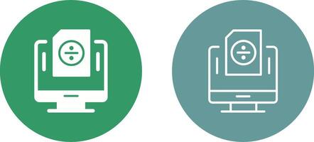 Divide Vector Icon