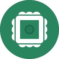 Magic Mirror Creative Icon Design vector