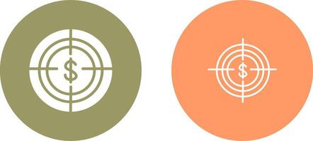 Economic Target Vector Icon