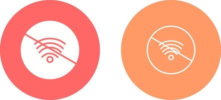 No Wifi Vector Icon