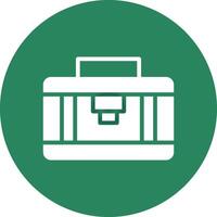 Suitcase Creative Icon Design vector