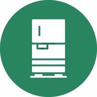 Fridge Creative Icon Design vector