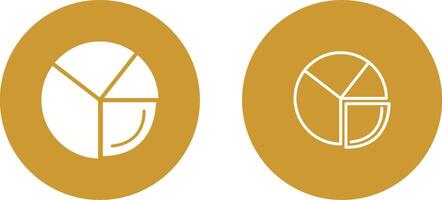 Pie Chart Analysis Vector Icon