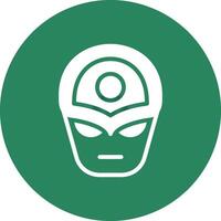 Alien Creative Icon Design vector