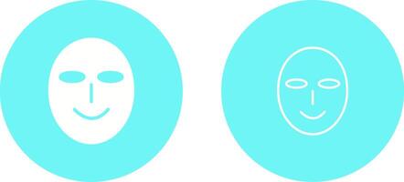 Ancient Face Mask Vector Icon