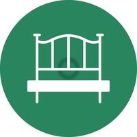 Bench Creative Icon Design vector