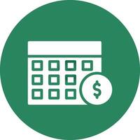 Calendar Creative Icon Design vector