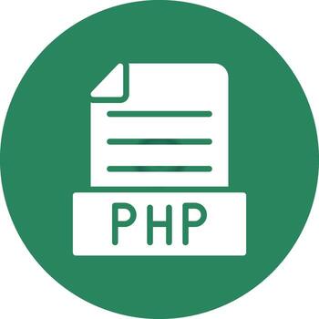 Php Creative Icon Design vector