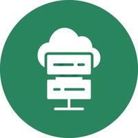 Cloud Computing Creative Icon Design vector